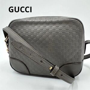 Gucci Taupe Monogram Crossbody Bag